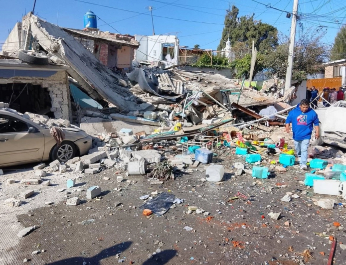 Explosión en Coacalco: un tanque de gas destruyó una casa y estremeció a toda la colonia La Magdalena