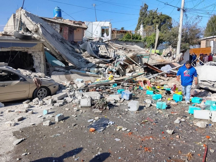 Explosión en Coacalco: un tanque de gas destruyó una casa y estremeció a toda la colonia La Magdalena