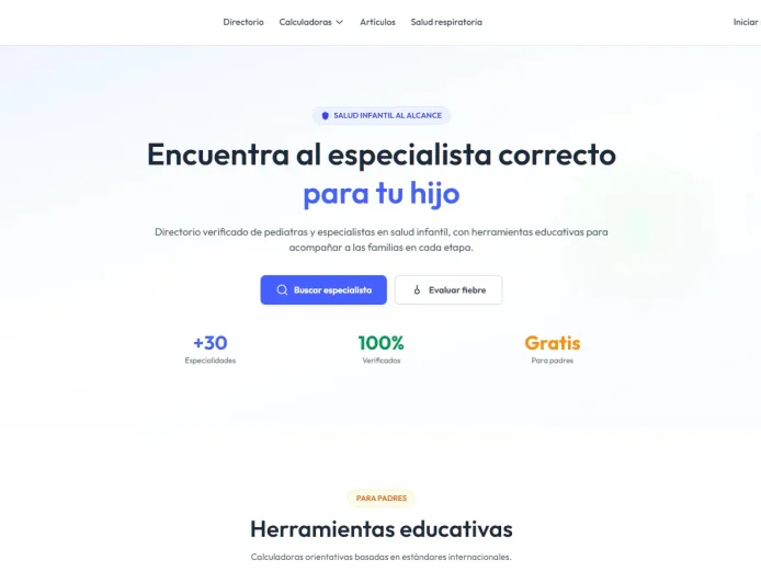 La Pediatriza: la plataforma gratuita que conecta a tu hijo con el pediatra correcto en México